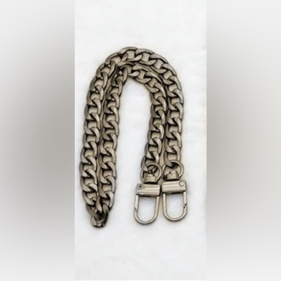 BRONZE TONED 15.4 INCH PURSE/NECKLACE CHAIN - Picture 2 of 4